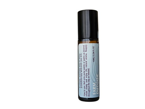 BALANCE aromatherapy roll-on with geranium lavender bergamot in sweet almond oil | Farm to Diffuser, Central Oregon