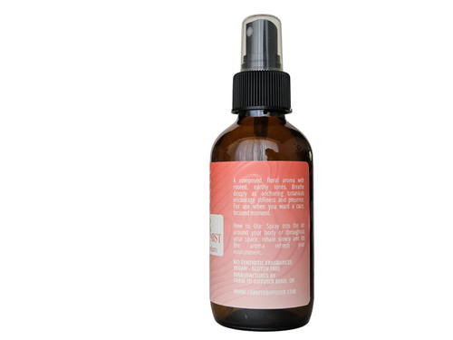 CENTER aromatic mist with Himalayan cedarwood Egyptian geranium Tunisian neroli | Farm to Diffuser