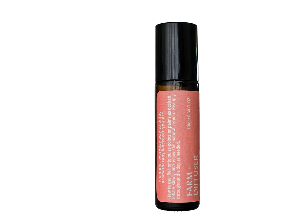 CONNECTION aromatherapy roll-on with sandalwood ylang ylang cardamom in sweet almond oil | Farm to Diffuser